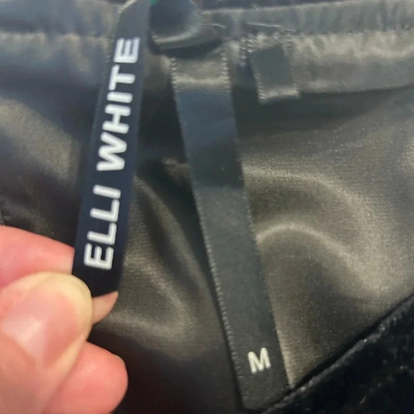 Floral Embroidered Velvet Mini Skirt twee whimsigoth folk grunge bohemian - Picture 8 of 11